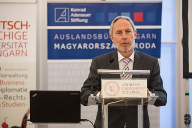 Frank Spengler, Leiter des Auslandsbüro Ungarn der Konrad-Adenauser-Stiftung
