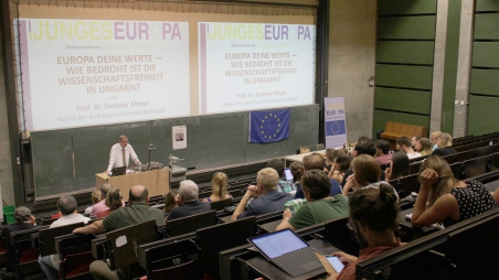Europa deine Werte – wie bedroht ist die Wissenschaftsfreiheit in Ungarn?